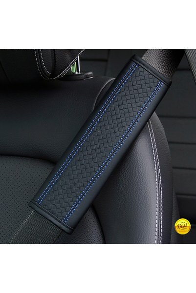 Choice xianwei YH HJ BK bl 1PCS PU Leather Embossed Car Seat Belt Shoulder Co...