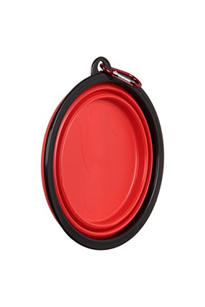 OEM Κόκκινο Πτυσσόμενο Μπολ Κατοικίδιων 650ml