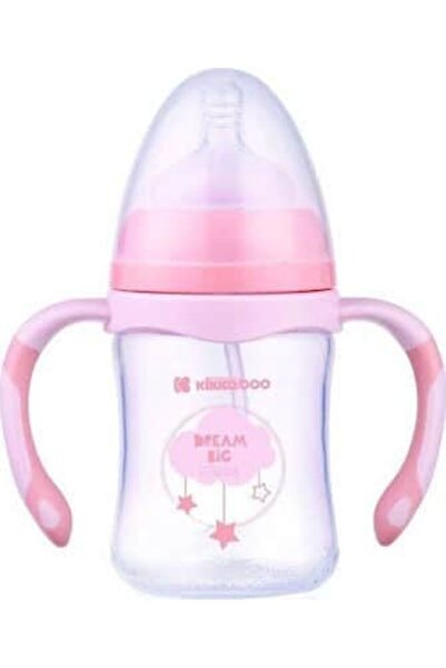 Kikka Boo Μπουκάλι με Λαβές 180ml Ροζ Σύννεφο 31302020058