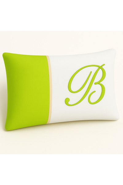 Beboulino Μαξιλαροθήκη 33x49εκ. "B" Λάιμ 70333490002