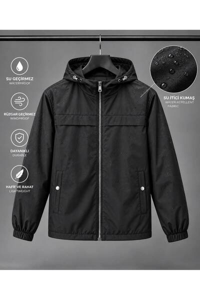 S&M CLOTHİNG New Season Wind & Waterproof Raincoat