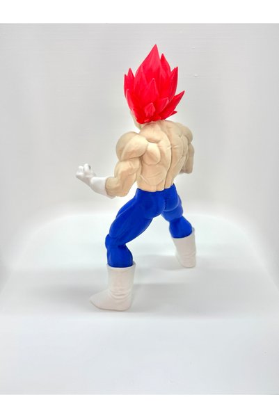 Dest Studio 3D Vegeta - Super Saiyan God (Dragon Ball) Figürü (18 cm)