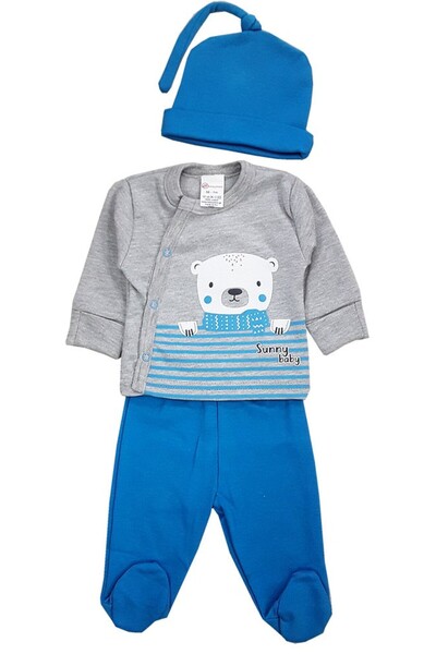 Beboulino Σετ μωρού 56 εκ. Sunny Baby Σκούρο Μπλε 80307240156