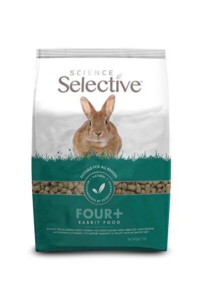 Science Selective Hrana cu formula echilibrata pentru iepuri adulti 4+, Scien...