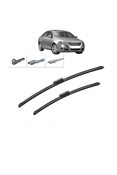 Bosch Σετ 2 υαλοκαθαριστήρων Volkswagen PASSAT B6 (3C2) 2005-2010, για παρμπρ...