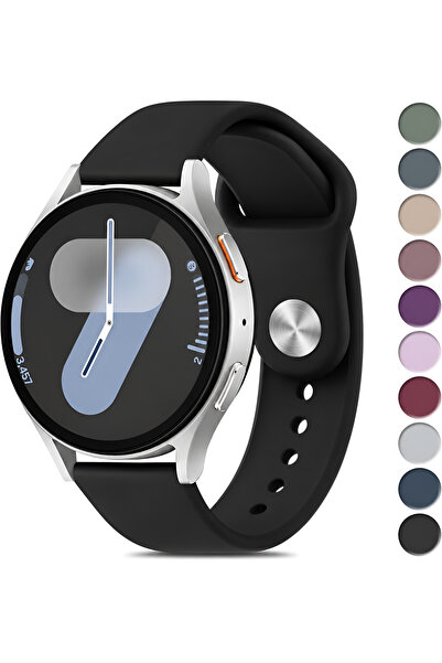 Dexmon Galaxy Watch 4/5/6/7/FE/40/44 Classic 42/43/46/47mm Uyumlu 20mm Soft S...