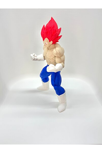 Dest Studio 3D Vegeta - Super Saiyan God (Dragon Ball) Figürü (18 cm)