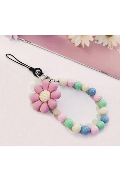 Choice 9 Phone Anti-lost Lanyard Key Short Wrist Pendant Colorful Macaron Rou...