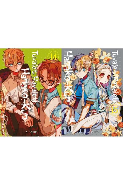 Gerekli Şeyler Yayıncılık TUVALET HAYALETİ 14-15 SET (KD 2 KİTAP GEREKLİ ŞEYLER MANGA SET - AYRAÇ HEDİYELİ)
