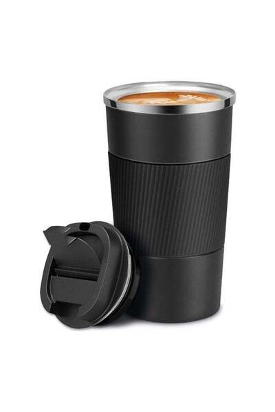 Arabest Insulated Travel Coffee Mug,510ml Leakproof Stainless Steel Vacuum Tu...