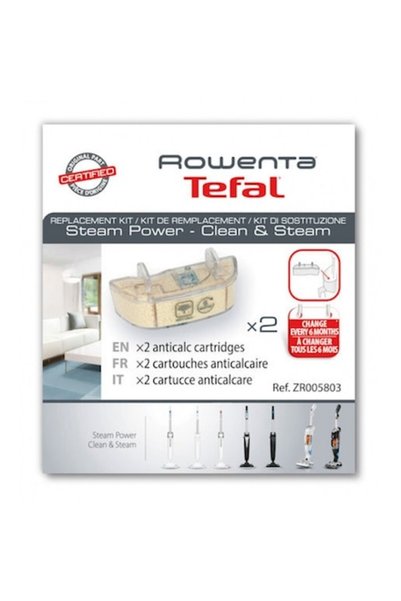 Rowenta Set de 2 cartușe anti-calcar pentru mopul electric Steam Power