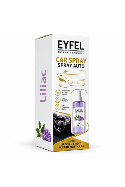 Eyfel Odorizant de cameră/mașină Eyfel, spray de parfum, Liliac, 150 ml