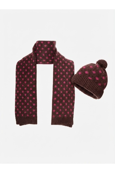 Fonem Fo 3616 Audrey 2-Piece Scarf Beanie Set