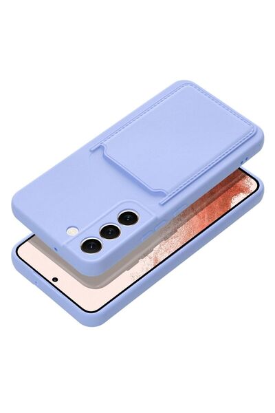 OEM Husa de protecție cu loc pentru Card pentru Samsung Galaxy A55, mov
