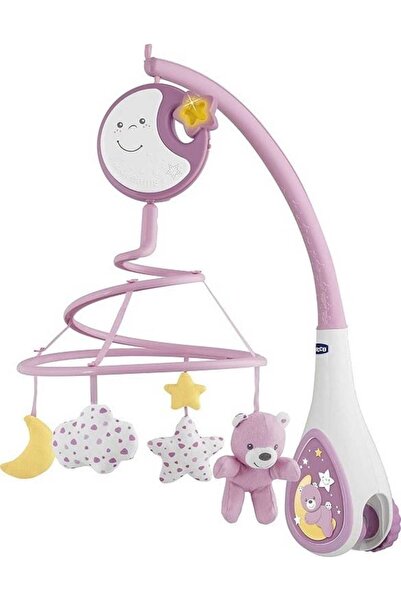 Chicco Μουσικό Κινητό Καρουζέλ 3-σε-1 Next 2 Dream Mobile Ροζ 089789