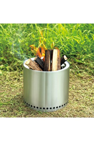 Generic Brand The Amazing Firewood Burning Stove Stainless Steel 36X36Cm, Sui...
