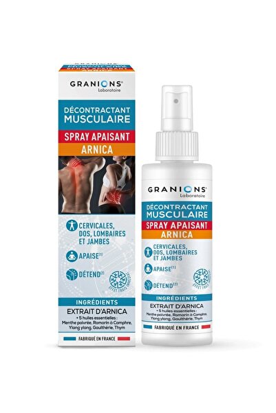 Senimed Spray calmant cu arnică Decontractant Musculaire Granions, efect răco...