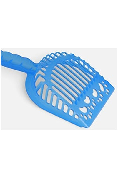 OEM Lopatica Turcoaz pentru Litiera Pisicii 13,5x28cm