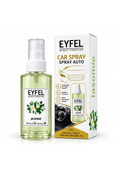 Eyfel Odorizant auto/aer condiționat Eyfel, spray de parfum, Iasomie, 150 ml