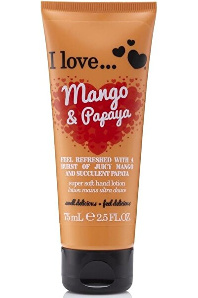 I Love Originals Mango & Papaya Moisturising Hand Lotion 75ml