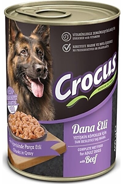 Crosus yetişkin köpek dana etli yaş mama 400 g
