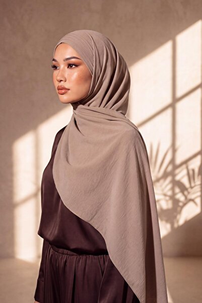 Aisha's Design Stitched Pleated Practical Shawl, Cps-90
