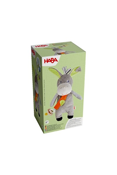Haba Βελούδινο Γαϊδουράκι με Κλιπ Πιπίλας - Γαϊδουράκι Παιχνίδι Πιπίλας