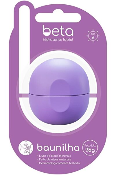 Beta LIP MOISTURIZER BAUNILHA 0.34oz - Deep moisturizing for your lips, with ...