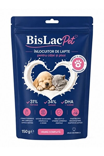 OEM Bislac Pet, inlocuitor de lapte pentru catei si pisoi, 150 g