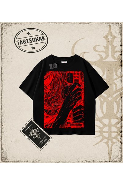 Tarzsokak Record of Ragnarok Anime Printed Oversize Unisex T-Shirt