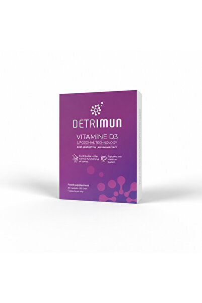 Human Care Detrimun Λιποσωμιακή Βιταμίνη D3 2000 IU, υψηλής απορρόφησης για τ...