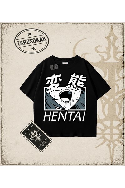 Tarzsokak Anime Printed Oversize Unisex T-Shirt