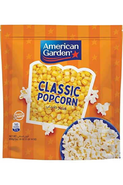 american garden Classic Popcorn, Popcorn Kernels, Gluten-Free, 850g