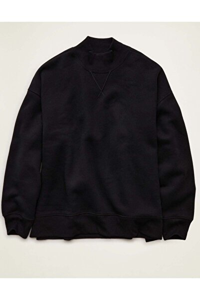 AMERICAN EAGLE AE Everyday Luxe Mock Neck Sweatshirt
