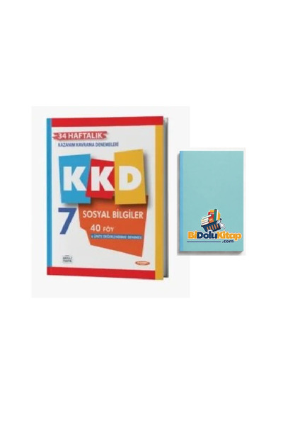 Fenomen Yayıncılık KKD 7 SOSYAL BİLGİLER (40 FÖY) (DEFTER HEDİYE)