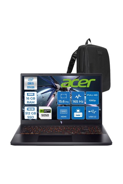 ACER Nitro V 15 ANV15 i5-13420H 16GB 512GB SSD RTX5050 8GB 75W FreeDOS NHQZ7E...