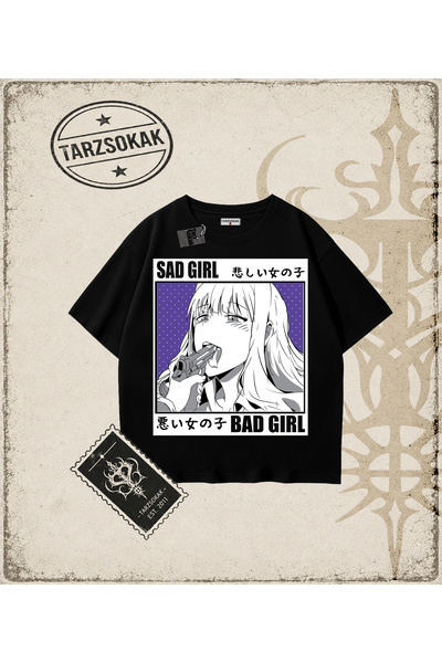 Tarzsokak Anime Printed Oversize Unisex T-Shirt