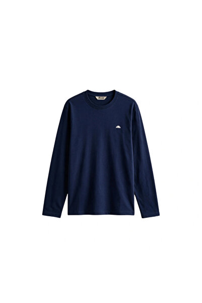 Ellesse 6WM5066 Μακρυμάνικο μπλουζάκι σε μπλε ναυτικό χρώμα