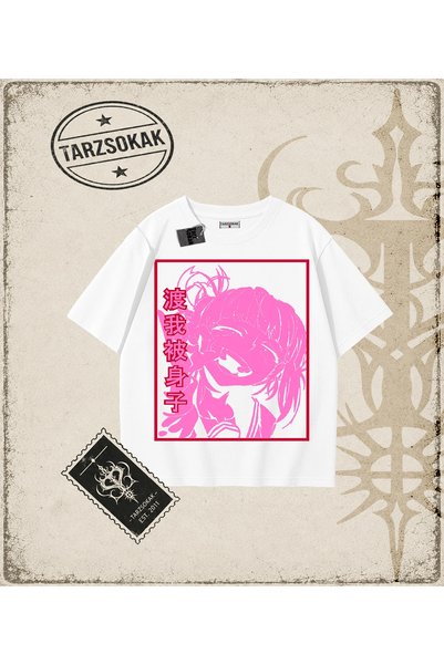 Tarzsokak Anime Printed Oversize Unisex T-Shirt