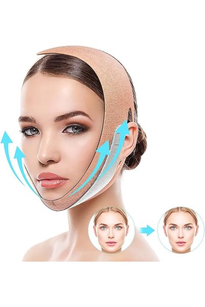 ELECDON Double Chin Reducer, Face Slimming Strap, Pain-Free V-Line Chin Cheek...