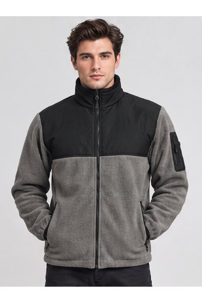 GiydirGelsin Outdoor Polar Hırka Softshell Su Geçirmez Omuz Kısım