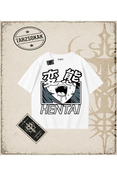Tarzsokak Anime Printed Oversize Unisex T-Shirt