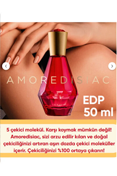 Faberlic AMOREDİSİAC KADIN PARFÜM seti EDP 50 ML +KAŞ FIRÇASI ETKİLEYİCİ KALI...