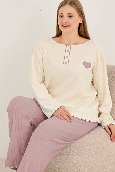 Siyah İnci Πιτζάμα Plus Size "siyah inci" SOFT SWIRL
