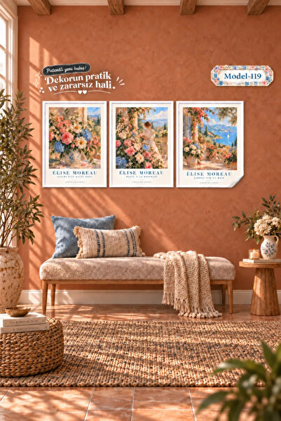 Akıllı Kağıt Static Cling Tablecloth - Poster Landscape (Model- 119)