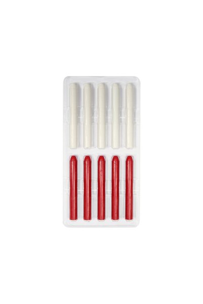 Vorel Set de 10 rezerve de ceară 10 x 85 mm, pentru creion 09204