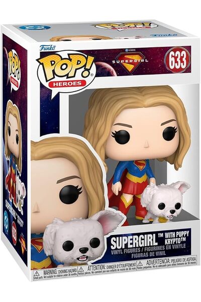 Funko Pop! & Buddy: Supergirl Supergirl withKrypto Vinyl Figure