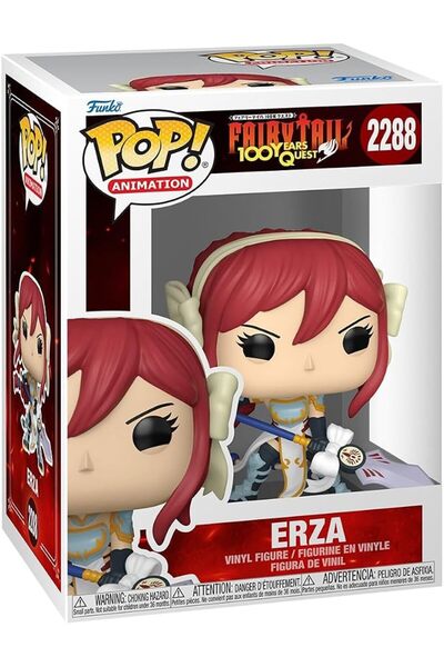Funko Pop! Animation: Fairy Tail 100 Year Quest Erza Vinyl Figure