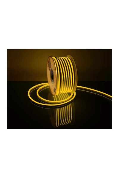 LE220 Neon Şerit LED 50 Metre 9W/m Amber IP65 Dış Mekan