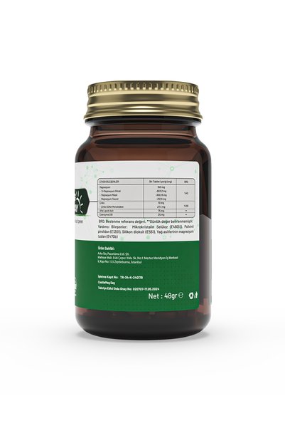Castle Castlemag Day – Magnesium Malate, Citrate, Taurate, Zinc and Coenzyme Q10 30 Tablets